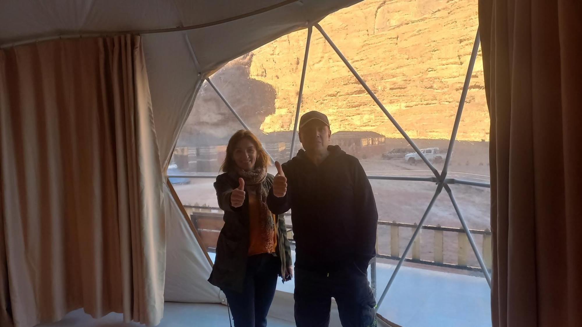 Hotel غرووب وادي رم Esterno foto